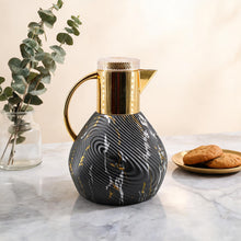 Luxury Insulated Thermal Coffee Carafe - Black Marble