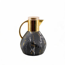 Luxury Insulated Thermal Coffee Carafe - Black Marble