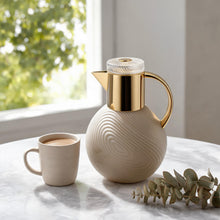 Luxury Insulated Thermal Coffee Carafe - Beige