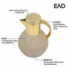 Luxury Insulated Thermal Coffee Carafe - Beige