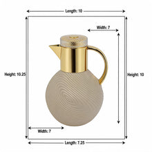 Luxury Insulated Thermal Coffee Carafe - Beige