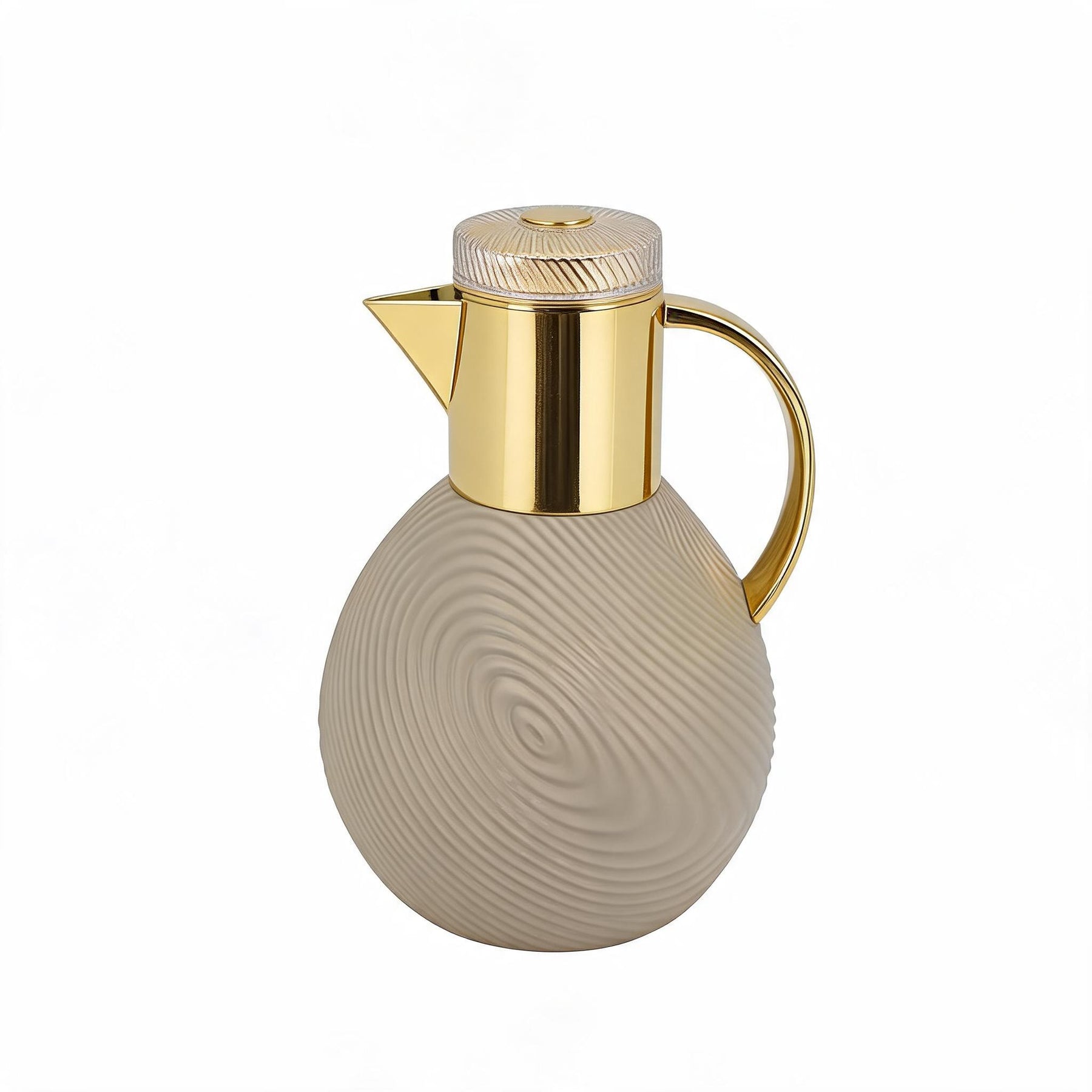 Luxury Insulated Thermal Coffee Carafe - Beige