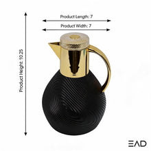 Luxury Insulated Thermal Coffee Carafe - Black