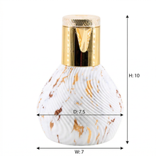 Luxury Insulated Thermal Coffee Carafe - White Marble