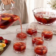 6-Piece Modern Geometric Glass Tumbler Set