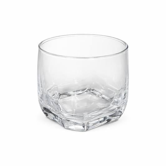 6-Piece Modern Geometric Glass Tumbler Set