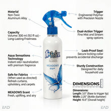 Frida Aqua Sensations Air Freshener Spray 460ML – Meadows Fresh Scent