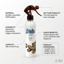 Frida Aqua Sensations Air Freshener Spray 460ML – Oud Rich Scent