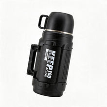 Mountain Mate Steel Thermal Insulated Sports Bottle Black 1.6L