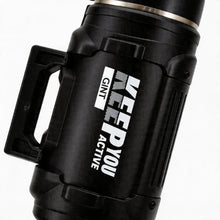 Mountain Mate Steel Thermal Insulated Sports Bottle Black 1.6L