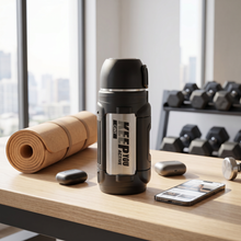 Mountain Mate Steel Thermal Insulated Sports Bottle Silver 1.6L
