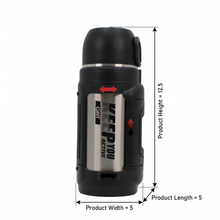 Mountain Mate Steel Thermal Insulated Sports Bottle Silver 1.6L