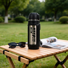 Mountain Mate Steel Thermal Insulated Sports Bottle Silver 2.0L