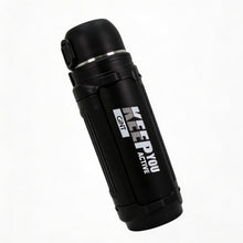 Mountain Mate Steel Thermal Insulated Sports Bottle Black 2.5L