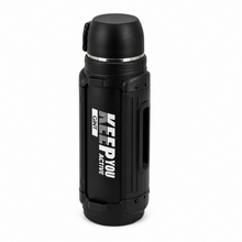 Mountain Mate Steel Thermal Insulated Sports Bottle Black 2.5L