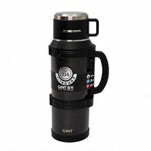 Mountain Mate Steel Thermal Insulated Sports Bottle Black 4.2L