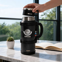 Mountain Mate Steel Thermal Insulated Sports Bottle Black 4.2L