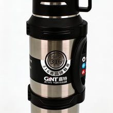 Mountain Mate Steel Thermal Insulated Sports Bottle Silver 4.2L
