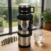 Mountain Mate Steel Thermal Insulated Sports Bottle Silver 4.2L