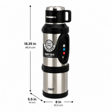 Mountain Mate Steel Thermal Insulated Sports Bottle Silver 4.2L
