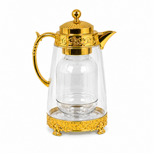 Gilded Classic Clear Thermal Flask Gold 1L