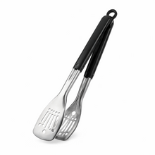 2-in-1 Serving Salad Tong - Black - 11.5"