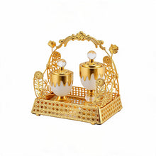 Ornate Golden Incense and Perfume Gift Set