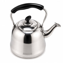 2L Stainless Steel Kettle with Black Handle