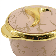 Luxury Sand & Gold Insulated Casserole 1.5/2/2.5L- 6 Set