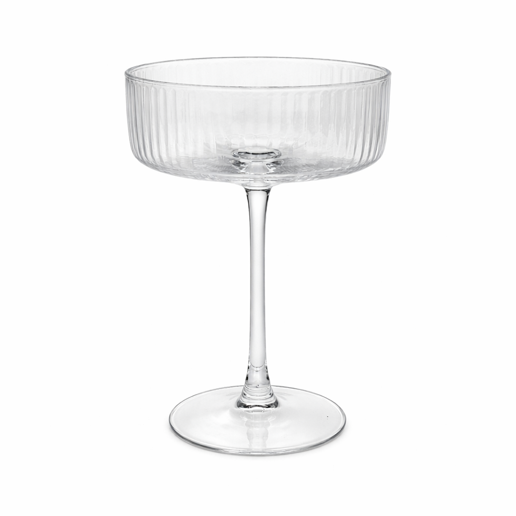 6-Piece Stemmed Glass Dessert Cup Set