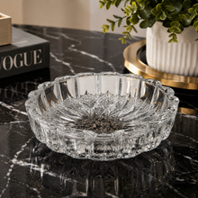 Crystal Cut Glass Ash Tray