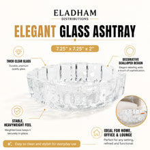 Crystal Cut Glass Serving Bowl