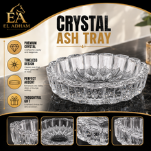 Crystal Cut Glass Ash Tray