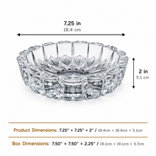 Crystal Cut Glass Ash Tray