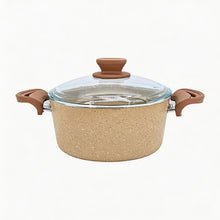 Lavonni 22CM Beige Granite Deep Pot Traditional