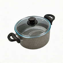 Lavonni 8.5" - 22cm Gray Granite Deep Pot Traditional