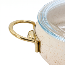 Lavonni 22CM Beige Granite Deep Pot Rounded