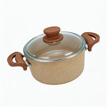 Lavonni 20CM Beige Granite Deep Pot Traditional