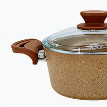 Lavonni 20CM Beige Granite Deep Pot Traditional