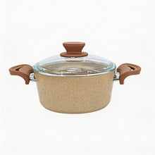 Lavonni 20CM Beige Granite Deep Pot Traditional