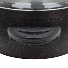Lavonni 26CM Black Granite Deep Pot Rounded