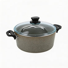 Lavonni 28CM Gray Granite Deep Pot Traditional
