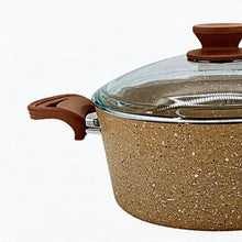Lavonni 26CM Beige Granite Deep Pot Traditional