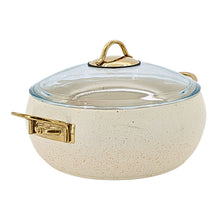 Lavonni 24CM Beige Granite Deep Pot Rounded