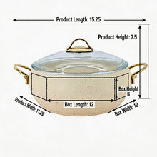 Lavonni 26CM Beige Granite Deep Pot Rounded