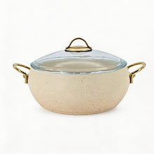 Lavonni 26CM Beige Granite Deep Pot Rounded