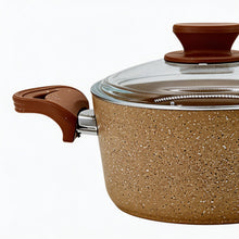 Lavonni 18CM Beige Granite Deep Pot Traditional
