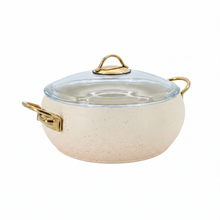 Lavonni 18CM Beige Granite Deep Pot Rounded