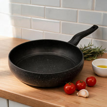 Lavonni Deep Nonstick Frying Pan - 30CM - Black