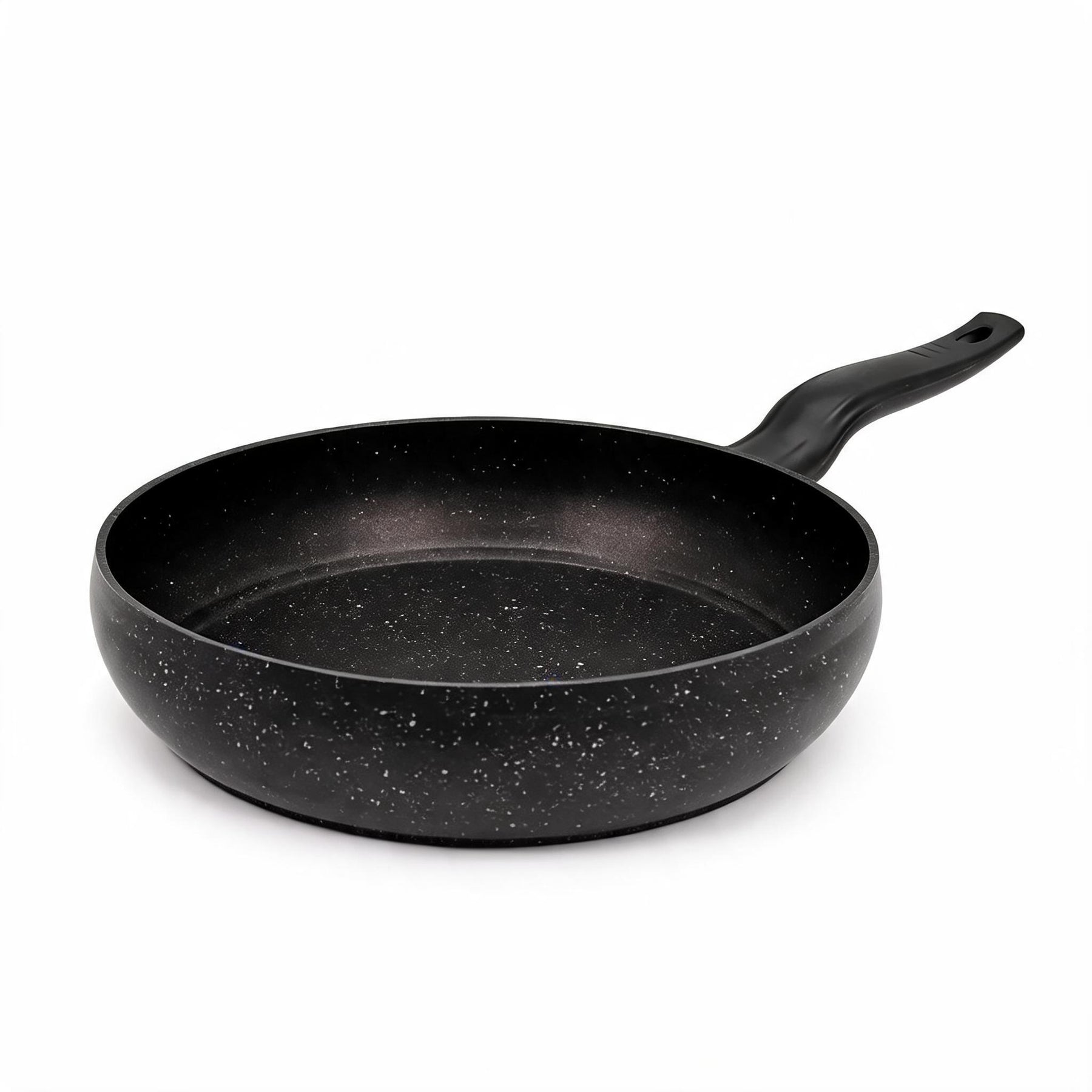 Lavonni Deep Nonstick Frying Pan - 30CM - Black